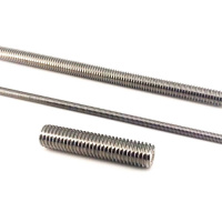 Шпилька DIN 976-1 М6х1000 резьбовая покрытие цинк Крепдил DIN976-М6х1000