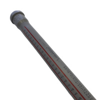 Труба канализационная 32 х 2000 мм НТЕМ однораструбная, серая Ostendorf 110060