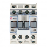 Пускатель магнитный КМЭ 18А катушка управления 220В малогабаритный 1NC EKF ctr-s-18-220-nc