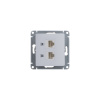 Розетка Glossa двойная компьютерная RJ45 + RJ45 кат.5E механизм белый Systeme Electric GSL000185KK