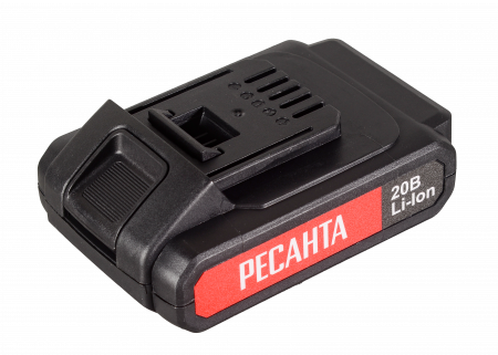 Дрель-шуруповерт аккумуляторная ДА-20-2ЛК (2.0 А/ч) Ресанта 75/14/11
