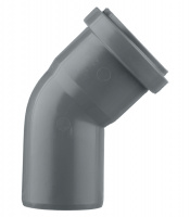 Отвод канализационный 50х45 град. Ostendorf 112120