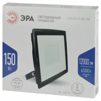 Прожектор светодиодный уличный LPR-023-0-65K-150 150Вт 6500K 12000Лм 280х253х41 ЭРА Б0052027