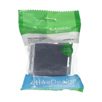 Переключатель одноклавишный ATLASDESIGN схема 6 10АХ механизм грифель Systeme Electric ATN000761