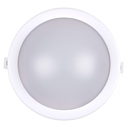 5009288 Светильник светодиодный ДБП-12W 4000K 900Лм круглый пластик IP65 Jazzway JazzWay 