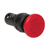 Кнопка SW2C-11MZ повортная красная Грибок 1з+1р EKF sw2c-mz-r