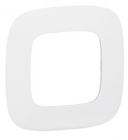 Valena ALLURE Рамка 1 пост белая универсальная Legrand 754301