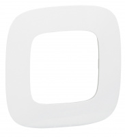 Valena ALLURE Рамка 1 пост белая универсальная Legrand 754301