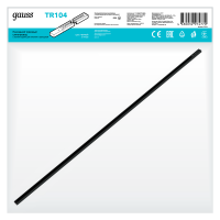 Шинопровод накладной 2м черный (с адаптером питания и заглушкой) однофазный Gauss GAUSS TR104