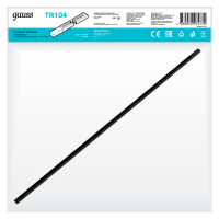 Шинопровод накладной 2м черный (с адаптером питания и заглушкой) однофазный Gauss GAUSS TR104