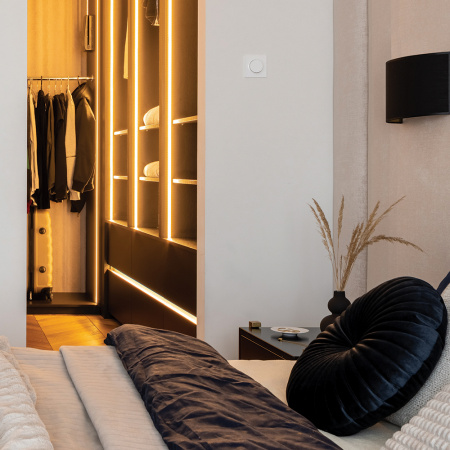 Лента светодиодная LEDх60/м 5м 6w/m 24в тепло-белый FERON LS500 41524