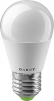 Лампа светодиодная 9вт OLL-G45-9-230-6.5K-E27-FR PRO 90-240В ОНЛАЙТ 90424 32005