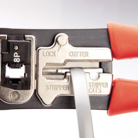 Пресс-клещи для RJ разъемов JT-01A серия ПРОФИ КВТ 55929