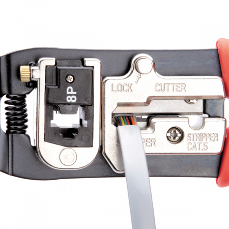 Пресс-клещи для RJ разъемов JT-01A серия ПРОФИ КВТ 55929