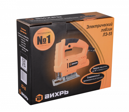 Лобзик электрический ЛЭ-55 Вихрь 72/9/1
