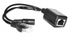 PPK-11 Комплект пассивный (инжектор + сплиттер) для передачи PoE по кабелю Cat 5e. OSNOVO  00010642