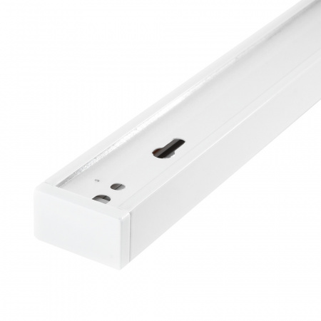 5026346 Шинопровод белый 1м PTR 1M-WH с токоподводом и заглушкой Jazzway JazzWay 