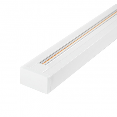 5026346 Шинопровод белый 1м PTR 1M-WH с токоподводом и заглушкой Jazzway JazzWay 