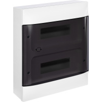 Practibox S Пластиковый щиток Навесной (ЩРн-П) 2X12 Дымчатая дверь Legrand 135612