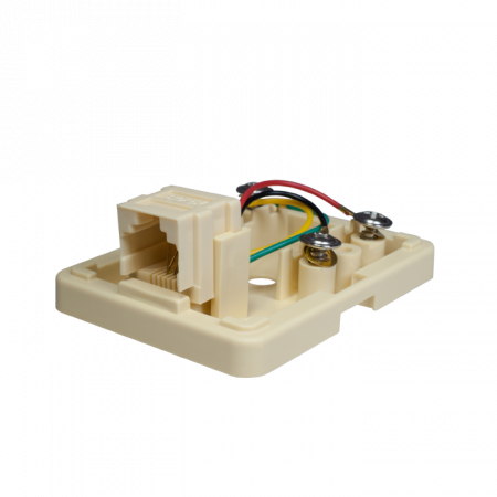 10-0305 Розетка компьютерная 6P4C (RJ-11). 1 порт SUPRLAN 