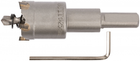 36825 Коронка кольцевая с карбидными вставками Профи (для отверстий в нержавеющей стали) 25 мм FIT 