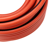 Шланг поливочный ПВХ 3-х слойный армированный 3/4'' 25м Люкс Четыре сезона REXANT 62-0229