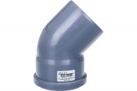 Отвод канализационный 90х45 град. Ostendorf 114120