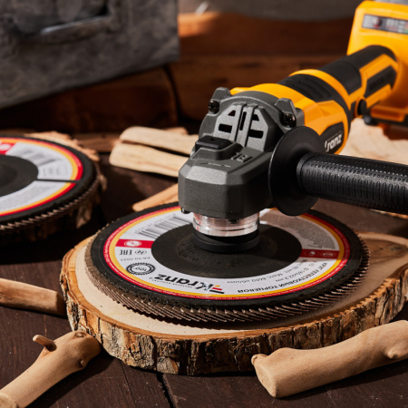 KR-90-0021 Круг лепестковый торцевой, P40, 180х22.2мм Kranz 