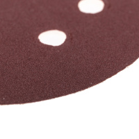 Диск абразивный на ворсовой основе, на липучке, перфорированный, P180, 125мм, 10 шт. Kranz KR-91-1169