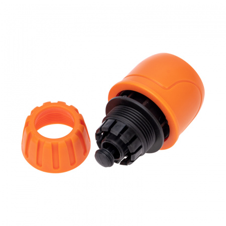 62-0218 Коннектор для шланга, быстросъёмный, с автостопом 1/2 Четыре сезона REXANT 