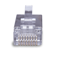 Коннекторы 8P8C (Компьютерные разъемы) F/UTP Cat.5e 3U (RJ-45) Уп. 100шт. SUPRLAN 10-0201
