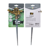 Разбрызгиватель латунный, импульсный, с регулировкой угла горизонта распыления до 26 м Четыре сезона REXANT 62-0255