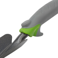 Совок посадочный широкий с прорезиненной ручкой, 35х8.5см ЧЕТЫРЕ СЕЗОНА REXANT 64-0002