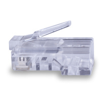 Коннекторы 8P8C (Компьютерные разъемы) U/UTP Cat.5e 50U 2pb (RJ-45) Уп. 100шт. SUPRLAN 10-0241