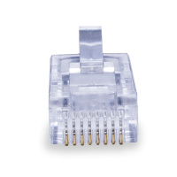 Коннекторы 8P8C (Компьютерные разъемы) U/UTP Cat.5e 50U 2pb (RJ-45) Уп. 100шт. SUPRLAN 10-0241