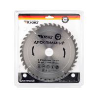 Диск пильный 210 мм х 40 зуб х 30 мм Kranz KR-92-0122