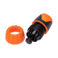 Коннектор для шланга, быстросъёмный, с автостопом 3/4 дюйма Четыре сезона REXANT 62-0217