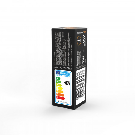 Лампа светодиодная LED 2 Вт 190 лм 3000К AC220-240В G4 капсула теплая силиконовая Black Gauss GAUSS 107707102