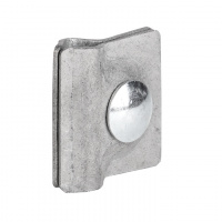 Зажим прута универсальный (пластина 45х45мм) HZ PROxima EKF lp-g3103