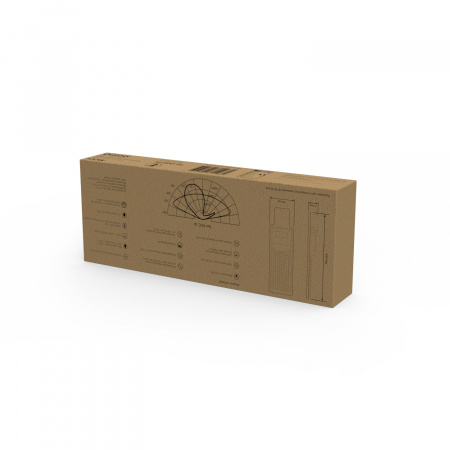 Светильник светодиодный уличный консольный LED ДКУ 100 Вт 10000 Лм 3000К IP65 190-250 В КСС Ш 420х160х57 мм Avenue GAUSS 629534100