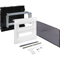 Practibox S Пластиковый щиток Встраиваемый (ЩРв-П) 2X18 Дымчатая дверь Legrand 137557