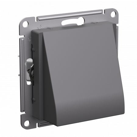 ATN001499 ATLASDESIGN ВЫВОД КАБЕЛЯ, механизм, БАЗАЛЬТ Systeme Electric 