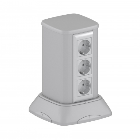 Миниколонна алюминиевая 0.25м серый металлик RAL 9006 DKC 19524