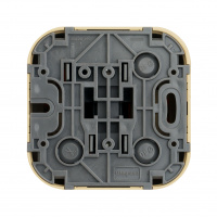 Выключатель одноклавишный, наружный 10А, дерево Legrand 782260