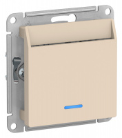 Выключатель карточный, мех, БЕЖЕВЫЙ Systeme Electric ATN000267