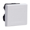 45022 VIVA Переключатель на два направления 2 модуля белый DKC 