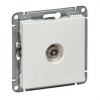 RTS-151-1-86 W59 Розетка телевизионная TV скрытая в рамку белая Systeme Electric 