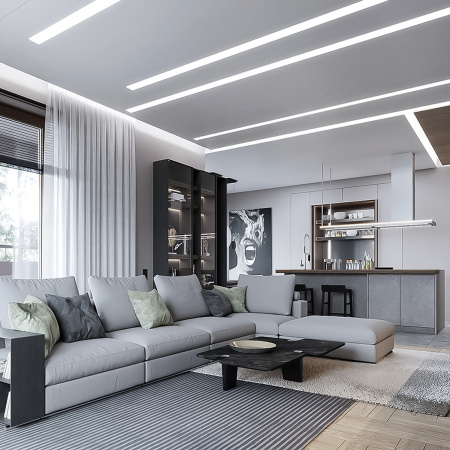 LS606 дневной Лента светодиодная LEDх60/м 5м 14.4w/m 12в дневной FERON  27644