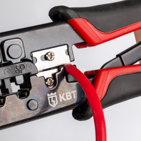 84626 Пресс-клещи для RJ разъемов JT-02 серия МАСТЕР КВТ 