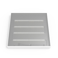 Светильник светодиодный ДВО 30 Вт 4000К 3700 лм 198-242В IP40 595х595х50мм Сталь призма CRI>80Ra MiR Gauss GAUSS G1-A0-00070-01G03-2003540